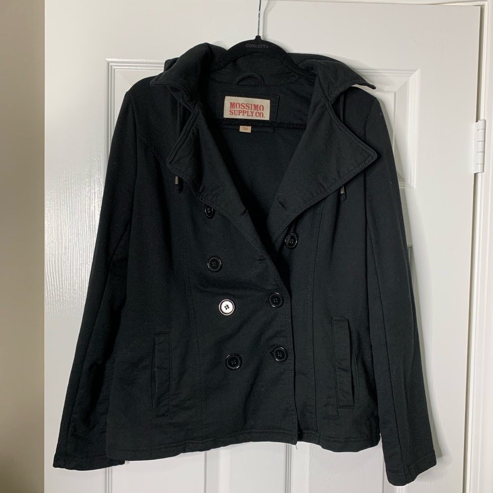 Black Pea Coat
